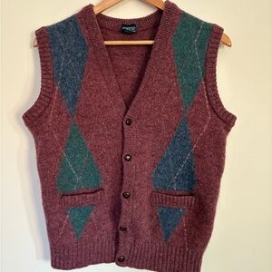 Vintage Men’s Preppy Vest